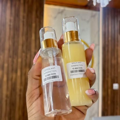 Sérum et lotion GLOOW SKIN anti-imperfection